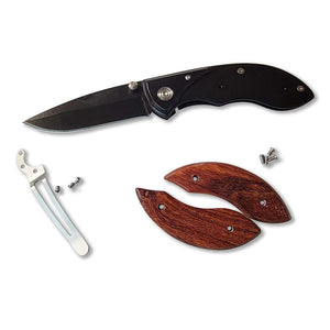 Black Widow Blade Locking Liner Folder Kit