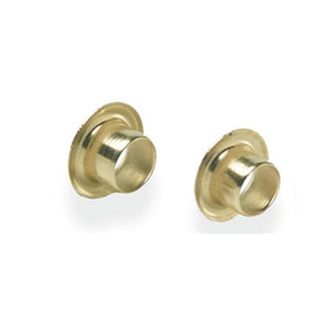 Kydex Eyelets 3/16 or 1/4 Diameter in Brass, Black or Nickel Plating