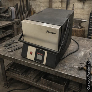 Paragon Pro 14" Depth Ceramic Kiln - Single Barrel