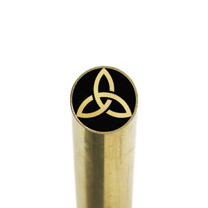 Trinity Knot Mosaic Pin