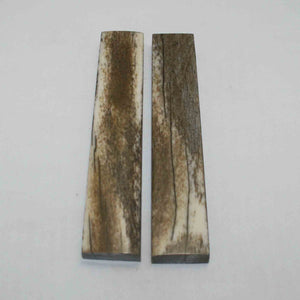 Giraffe Bone Scales (approx 1.2" x 4.5") - BROWN