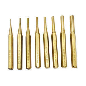 Jantz Solid Brass Punches - Individual or Set of 8