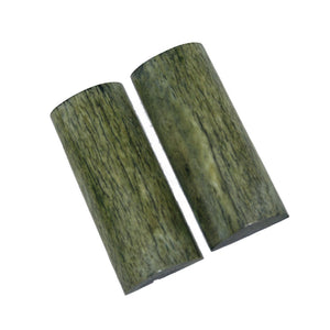 Small Giraffe Bone Scales (approx 1" x 4") - GREEN