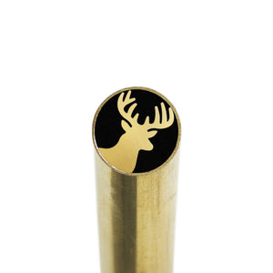 Deer Trophy Mosaic Pin