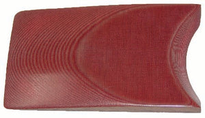 Red Linen Micarta 1-1/8" Block
