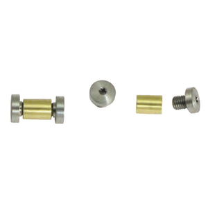 3/16" Tang Hole Barrel Fastener (Brass & Stainless)