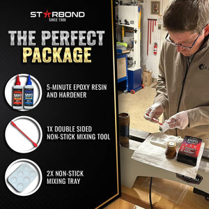 Starbond 5 Minute Epoxy Kit Enhanced Strength