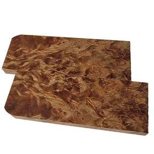 Stabilized Maple Burl Scales or Blocks