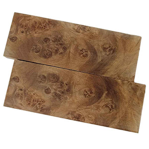 Stabilized Maple Burl Scales or Blocks