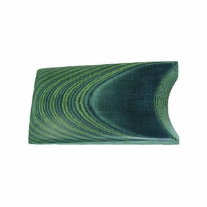 Black and Green Linen Micarta 2 Ply - Jantz Supply