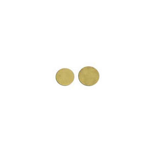 Brass Round Undrilled Spacers - Jantz Supply