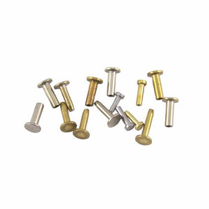 Brass, Nickel Silver, or Stainless Cutlery Rivets - Jantz Supply 