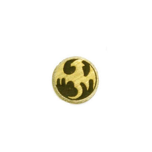 Dragon Mosaic Pin with Brass Tubing and Brass Dragon - Jantz Supply