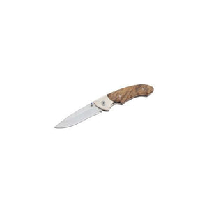 Fallow Locking Liner Featuring a High Carbon Stainless Blade and Nickel Silver Bolsters