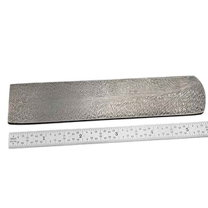 Jim Poor Feather Damascus Billets
