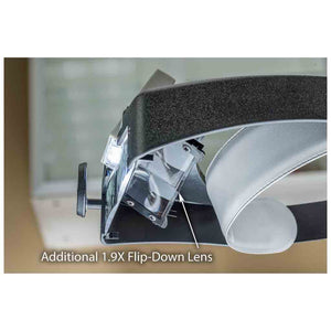 Magnification Visor with LED light - Jantz Supply