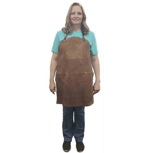 Heavy Duty Budget Leather Forging Apron - Jantz Supply