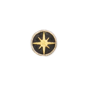 Nautical Star Mosaic Pin Nickel Silver Tube Brass Star - Jantz Supply