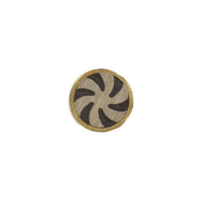 Pinwheel Mosaic Pin Brass Tubing with Nickel Silver Wheel - Jantz Supply