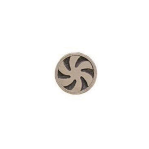Pinwheel Mosaic Pin Nickel Silver Tube with Nickel Silver Wheel - Jantz Supply