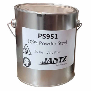 Powdered 1095 Steel Sold in 5lb or 25lb Cans - Jantz Supply 