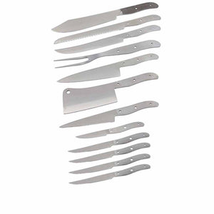 Prestige Cutlery Kit Includes 12 Kitchen Blades in 440C Stainless Steel 
