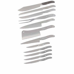 Prestige Cutlery Kit Includes 12 Kitchen Blades in 440C Stainless Steel
