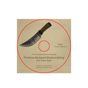 Primitive Backyard Bladesmithing with Tobin Nieto (DVD) - Jantz Supply 
