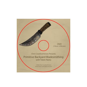 Primitive Backyard Bladesmithing with Tobin Nieto (DVD) - Jantz Supply