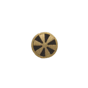 Sunbeam Mosaic Pin Brass Tubing with Brass Sunbeam - Jantz Supply