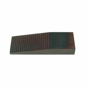 Black and Red Linen Micarta 1 Ply - Jantz Supply