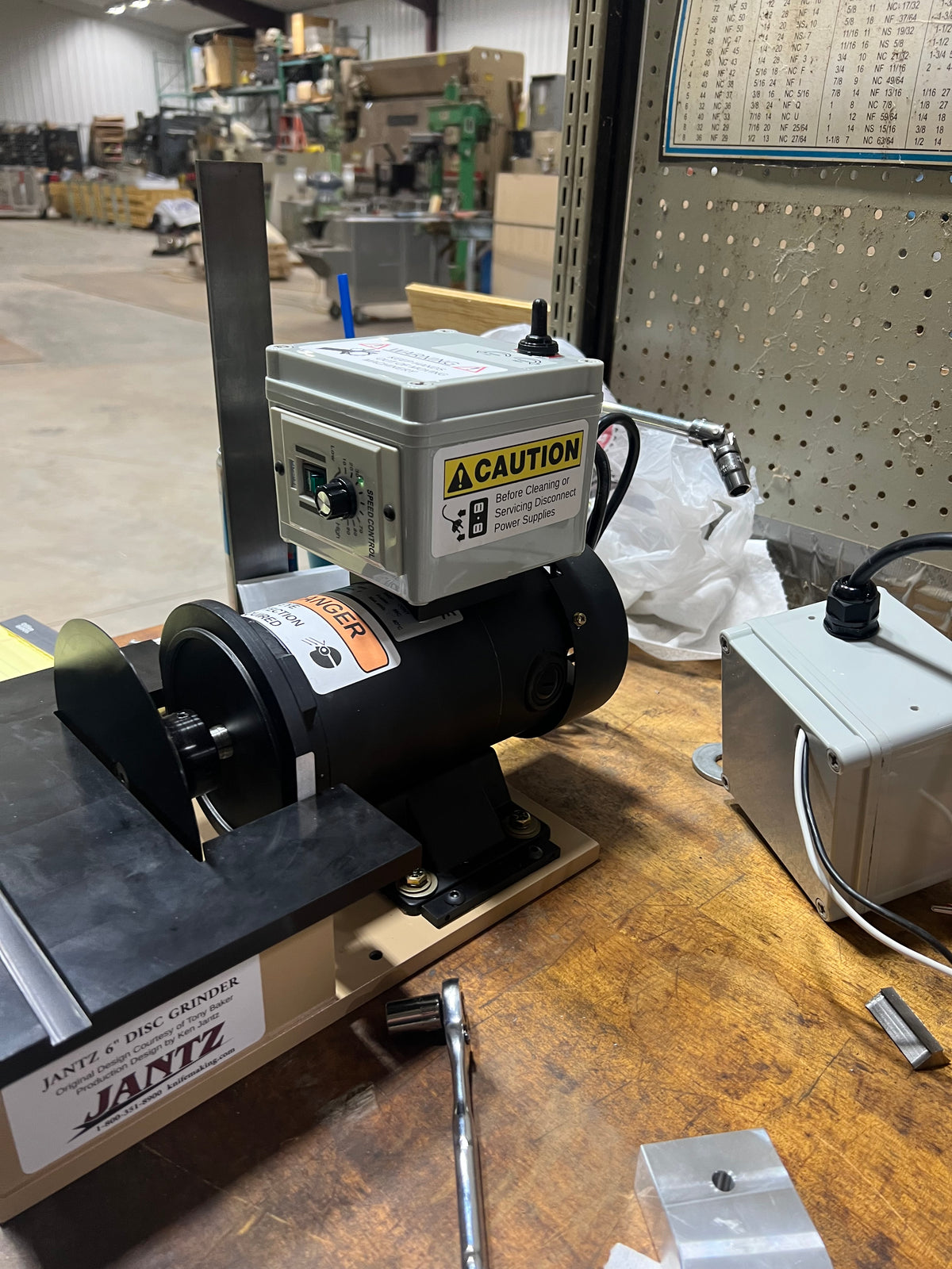 Jantz 6” Disc Grinder
