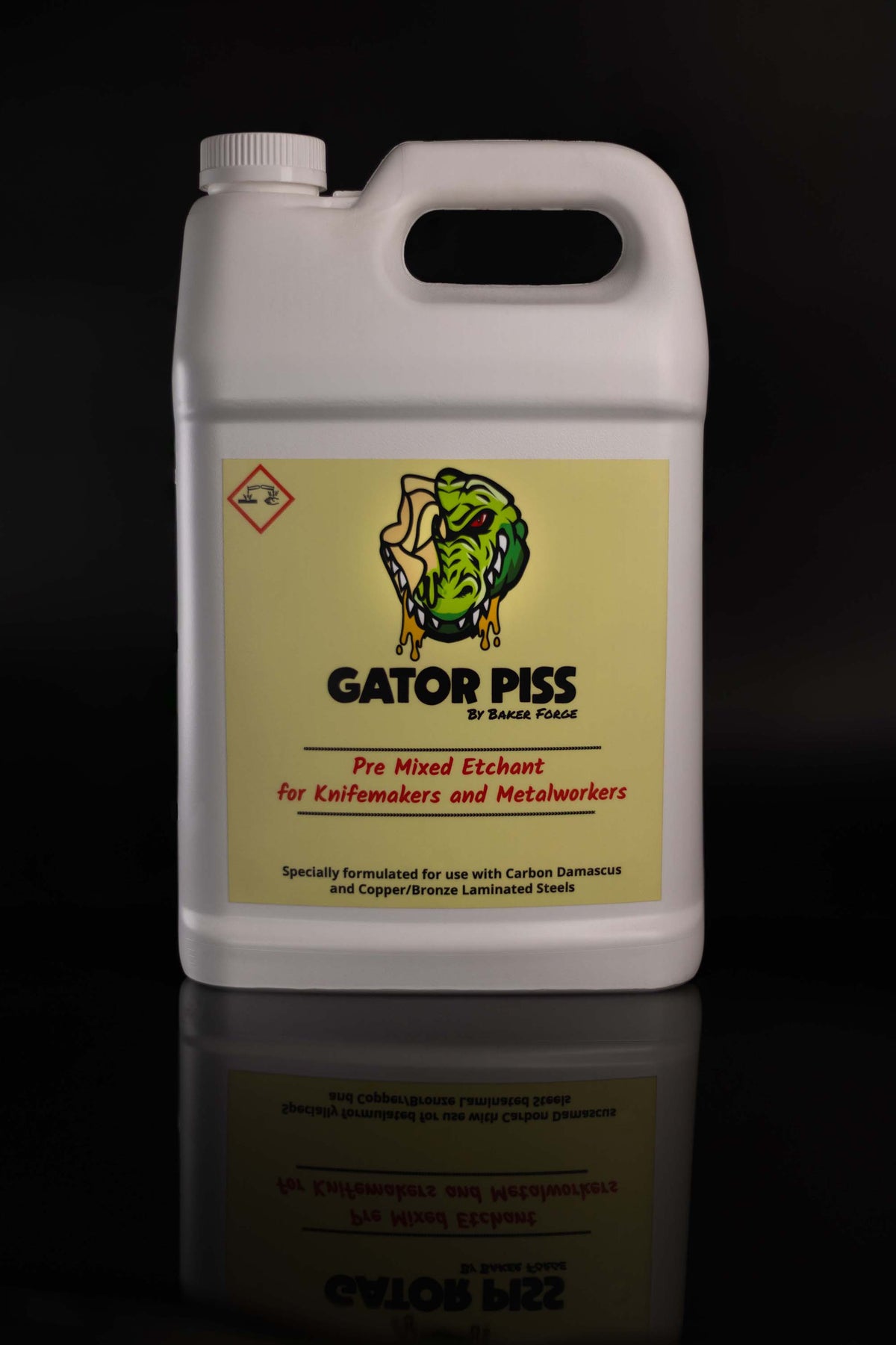 Gator Piss Knife Etchant in Every Day, Heavy and Max