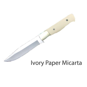 Ivory Paper Micarta 1/4" Slab