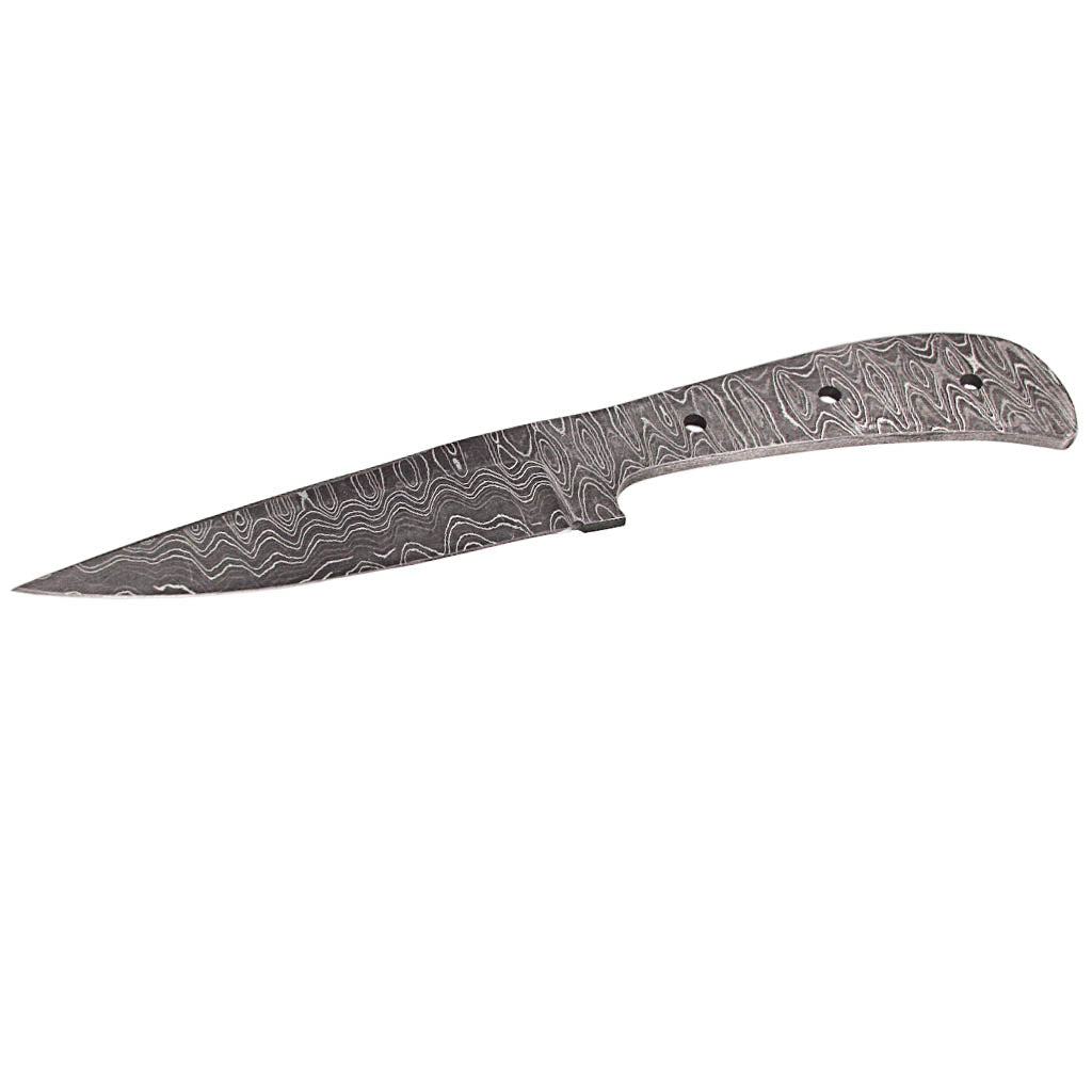 The Yukon Blade in Alabama Damascus Made by Jantz 