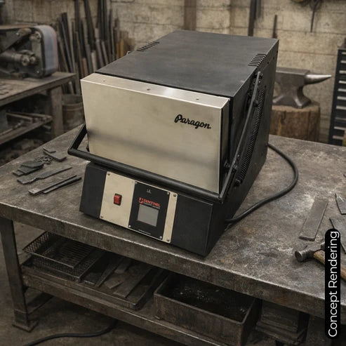 Paragon Pro 14" Depth Ceramic Kiln - Single Barrel