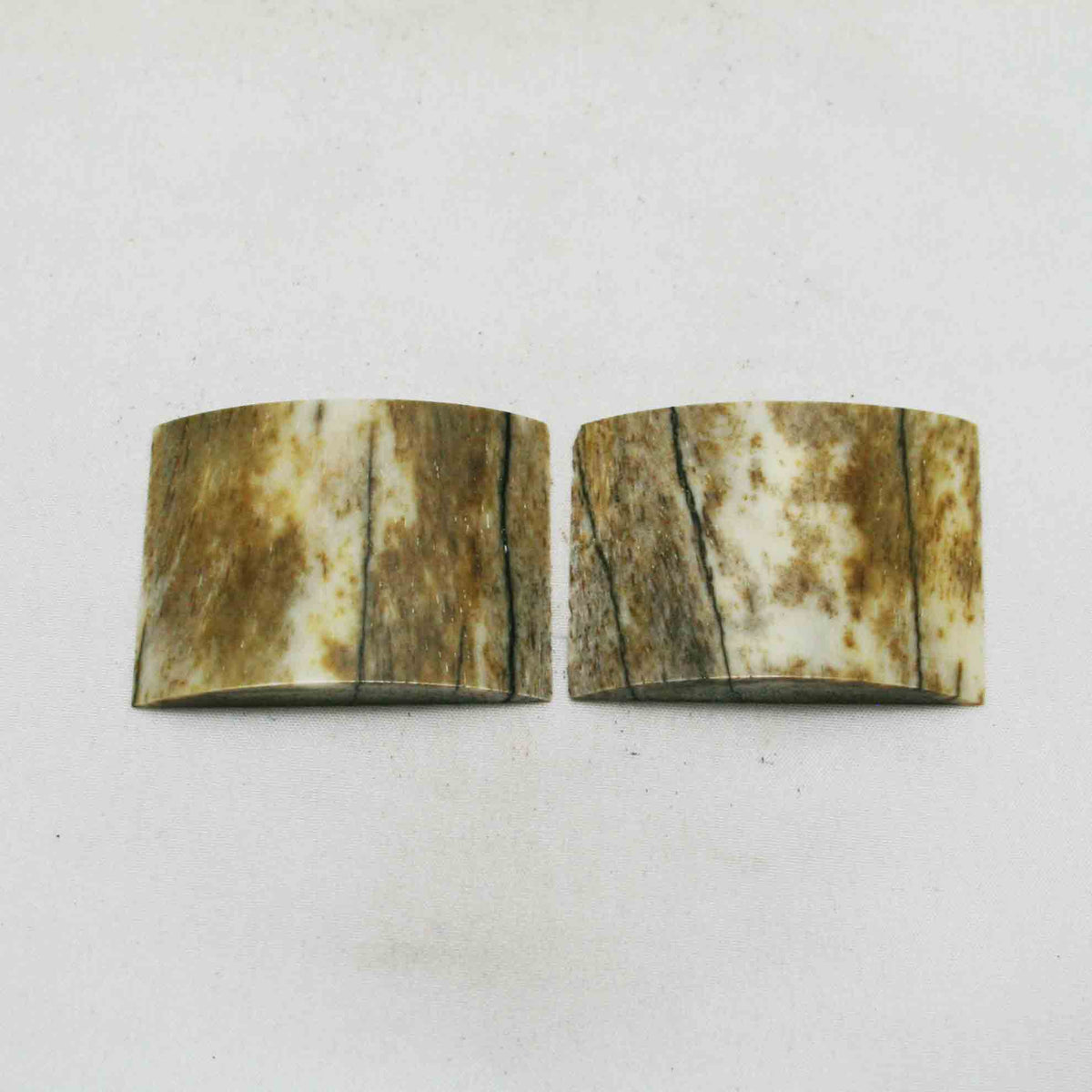 NB101NA101 Giraffe Bone Scales Size: 1.50" x 1.86" x 0.23"inch