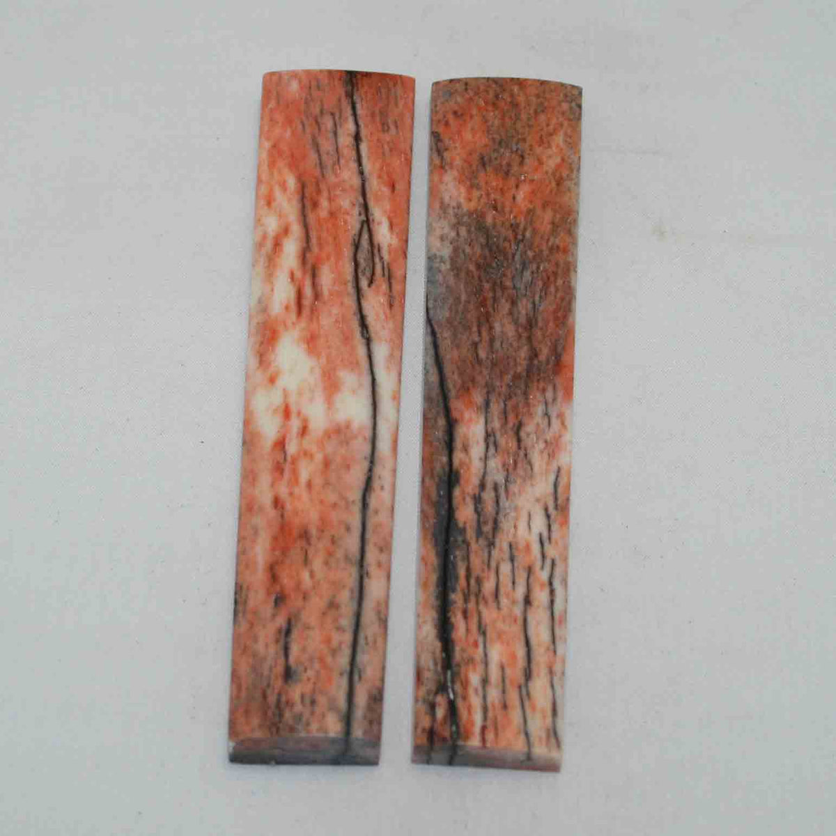 NB102NA100 Giraffe Bone Scales Size: 5.46" x 1.01" x 0.37" inch