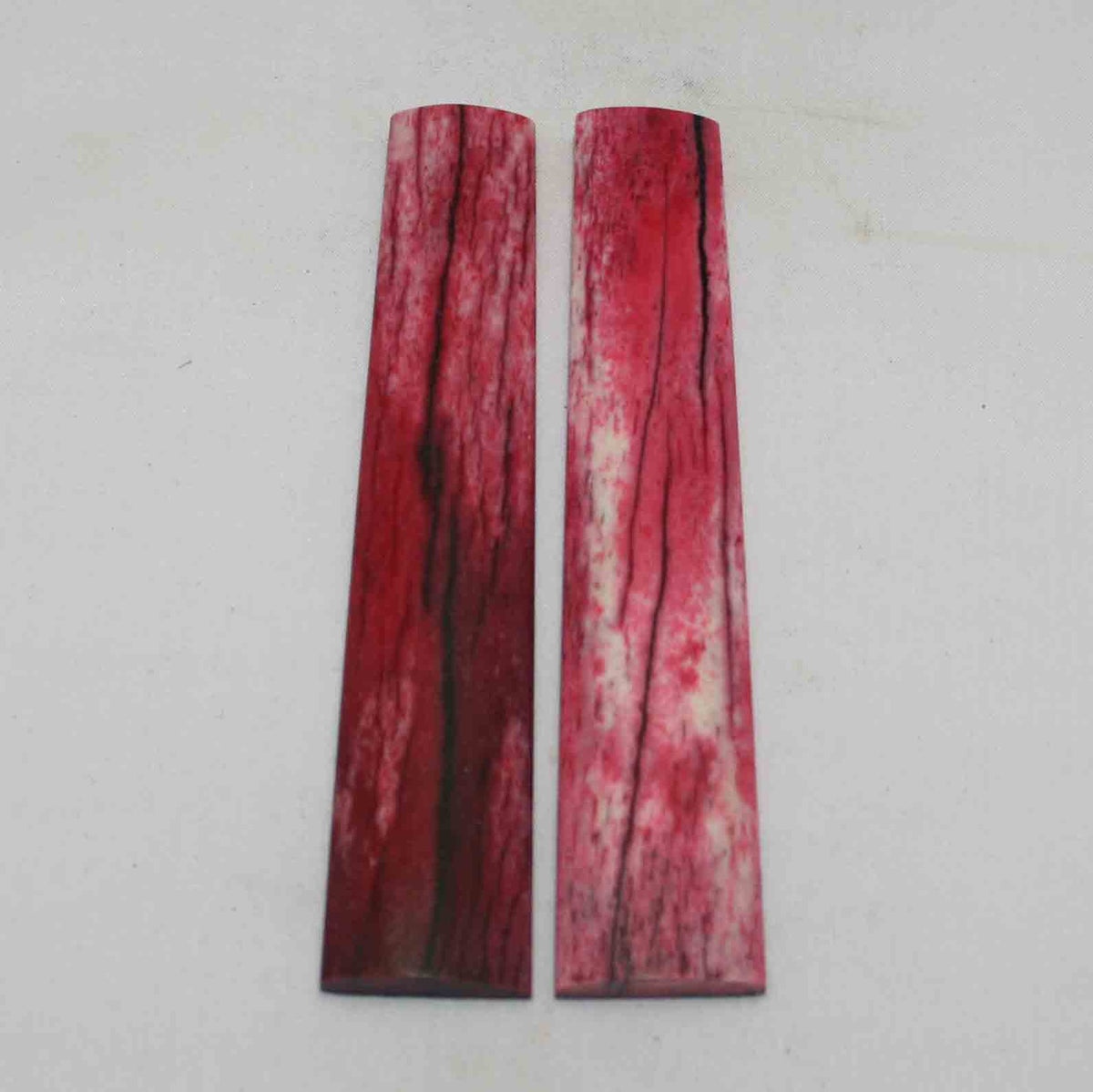 NB102NA124 Giraffe Bone Scales Size: 4.96" x 0.88" x 0.25" inch