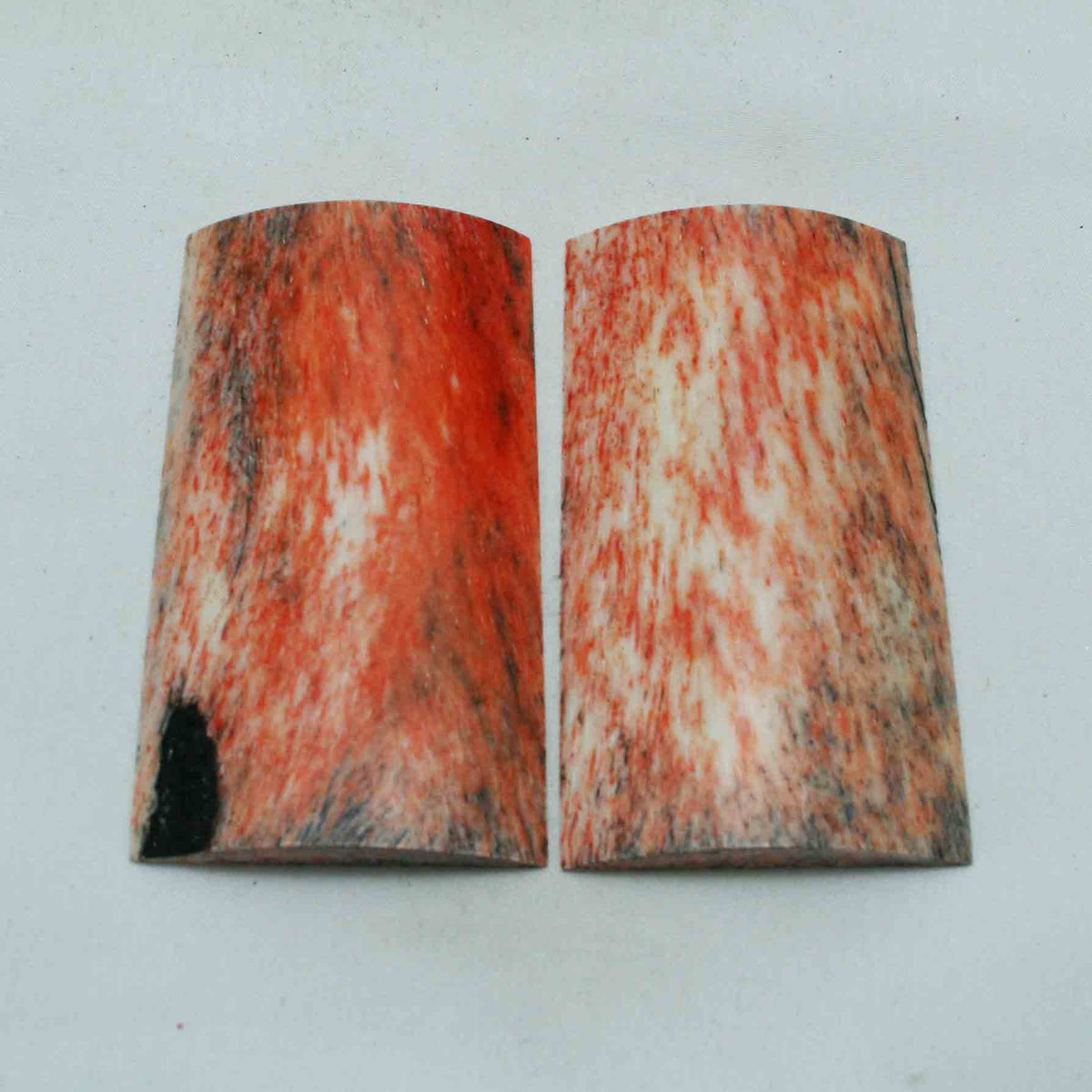 NB102NA139 Giraffe Bone Scales Size: 3.44" x 1.87" x 0.31" inch