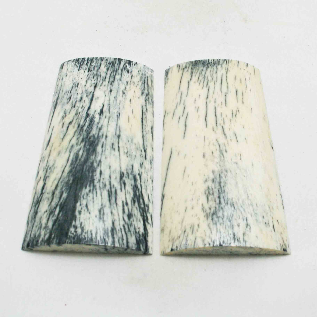 NB102NA149 Giraffe Bone Scales Size: 3.82" x 2.05" x 0.40" inch