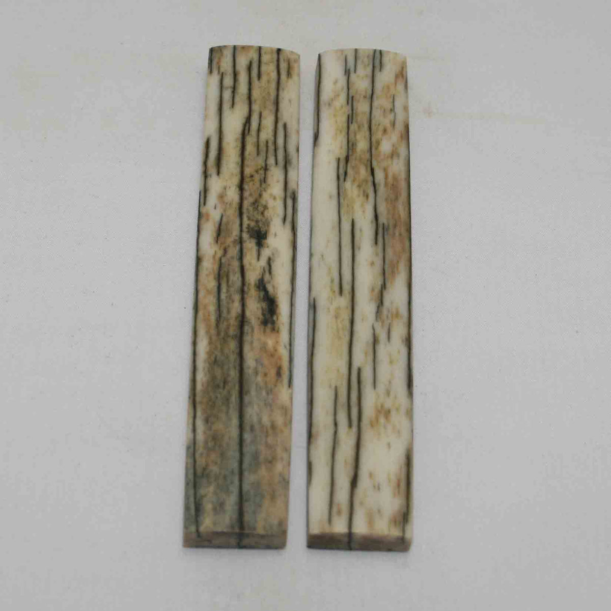 NB102NA15 Giraffe Bone Scales Size: 5.57" x 0.94" x 0.38" inch