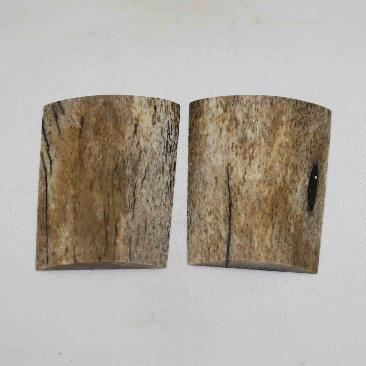 NB102NA216 Giraffe Bone Scales Size: 2.97" x 2.05" x 0.27" inch