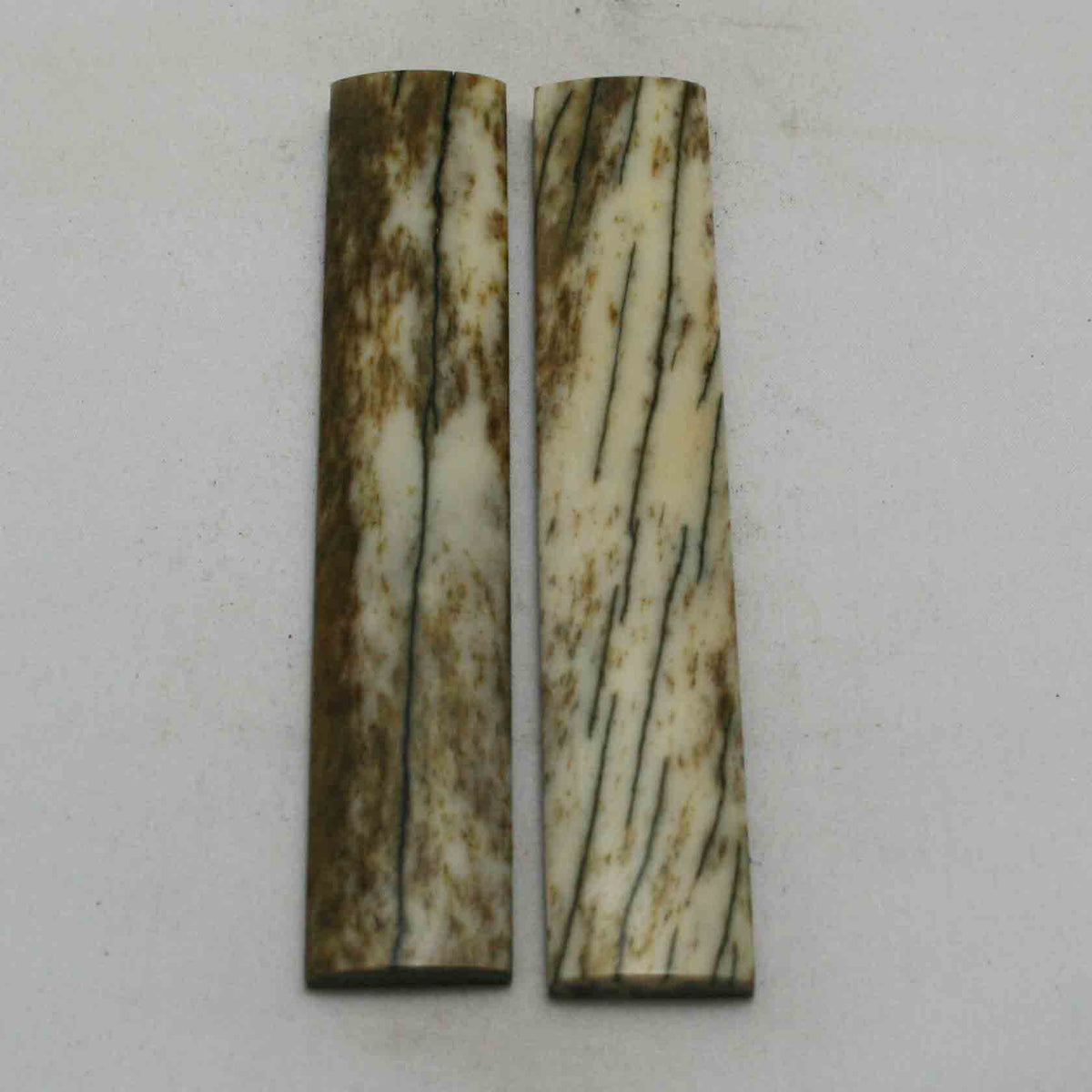 NB102NA227 Giraffe Bone Scales Size: 5.38" x 0.97" x 0.31" inch