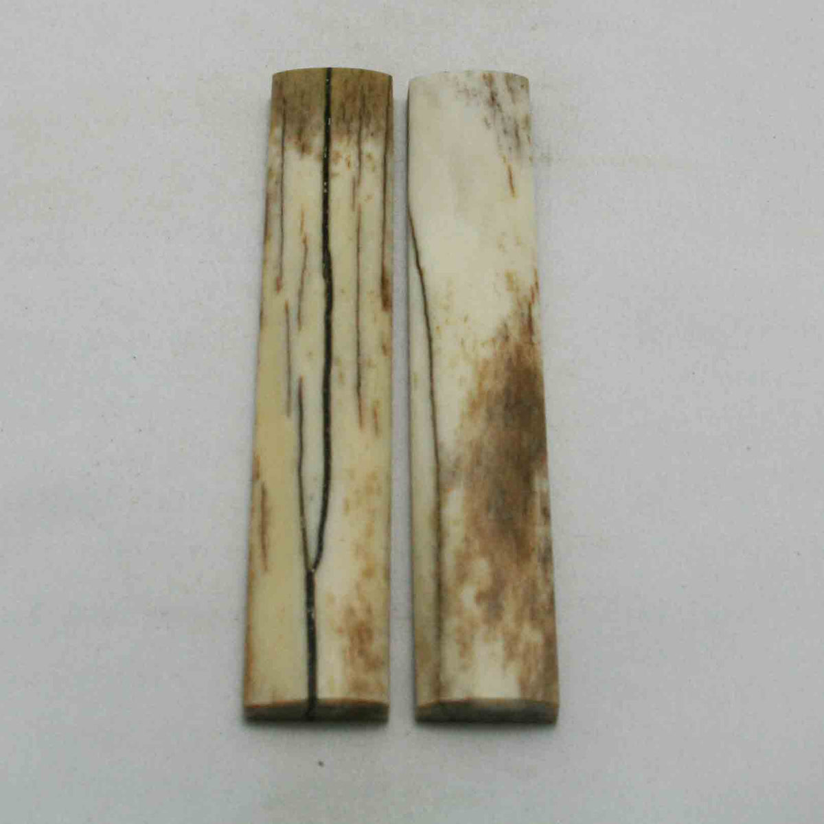 NB102NA27 Giraffe Bone Scales Size: 5.38" x 0.95" x 0.36" inch