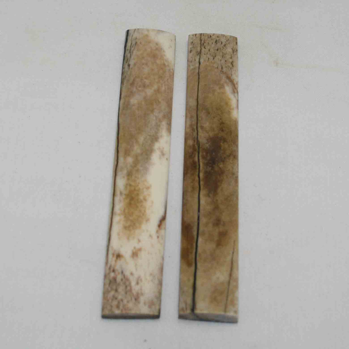 NB102NA37 Giraffe Bone Scales Size: 5.12" x 0.86" x 0.26" inch