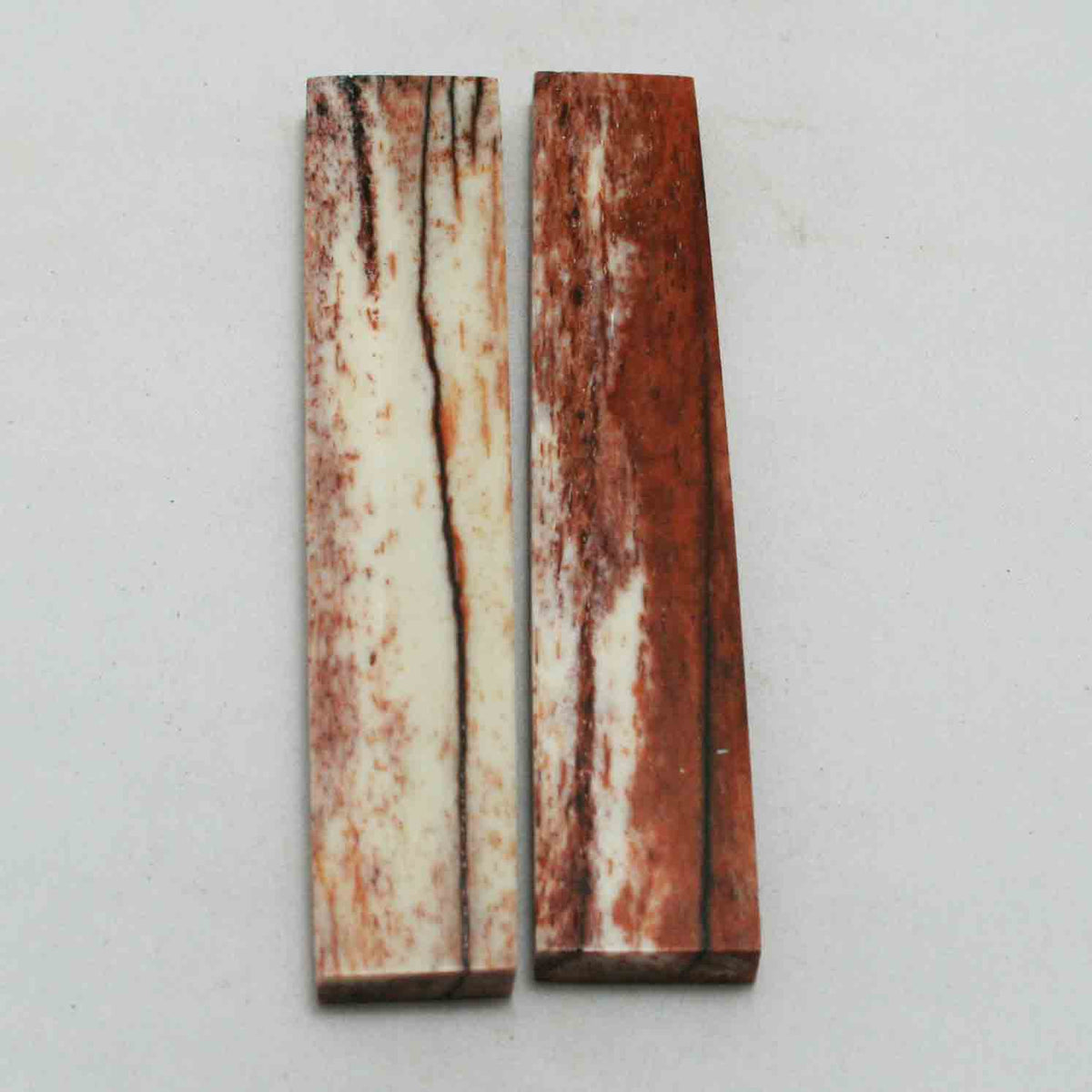 NB102NA86 Giraffe Bone Scales Size: 5.14" x 0.97" x 0.33" inch