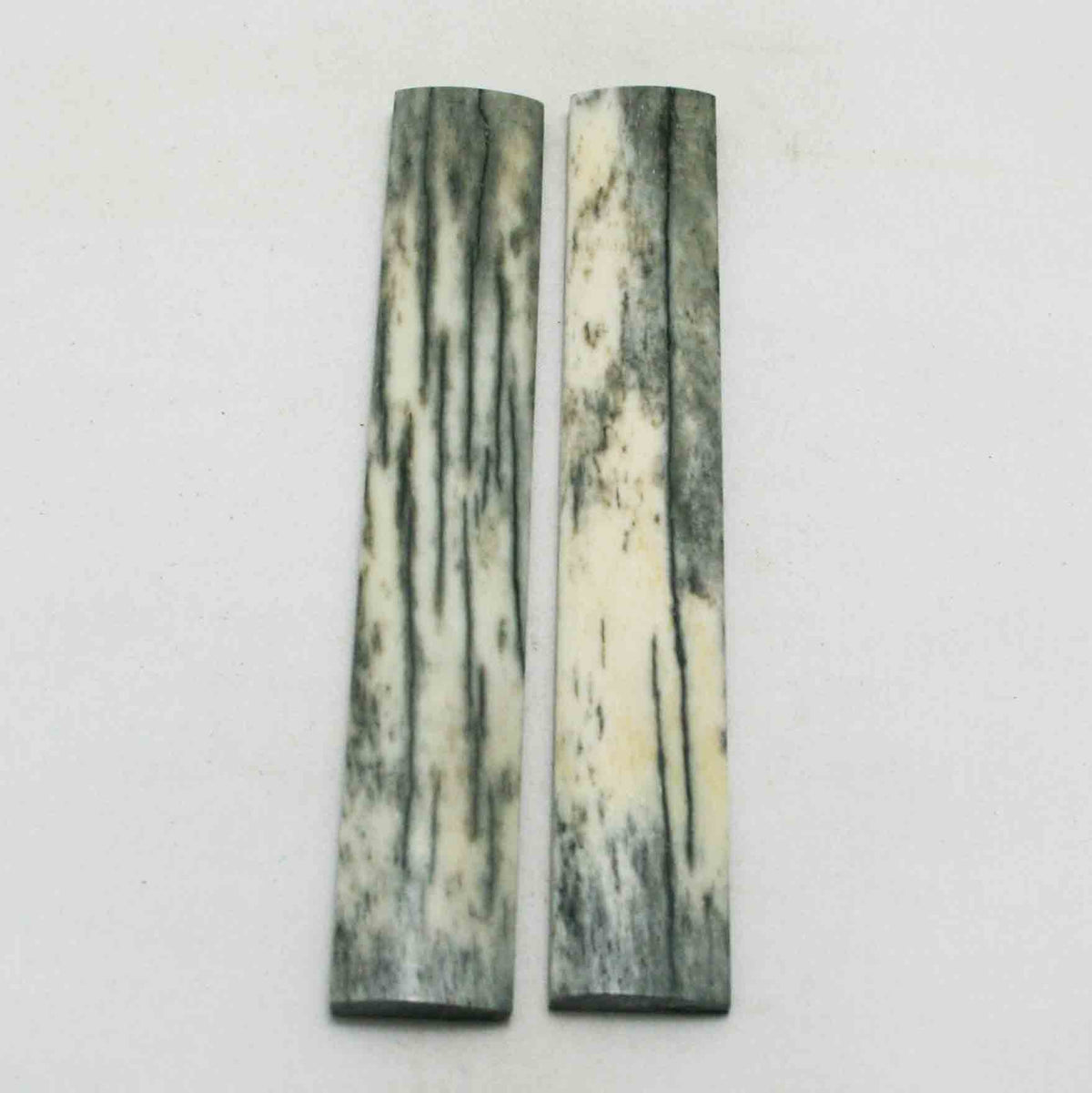 NB102NA91 Giraffe Bone Scales Size: 5.42" x 0.85" x 0.25" inch
