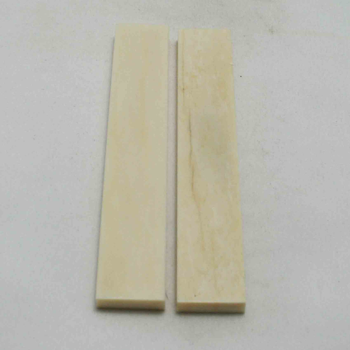 NB102NA9 Giraffe Bone Scales Size: 5.37" x 0.95" x 0.33" inch