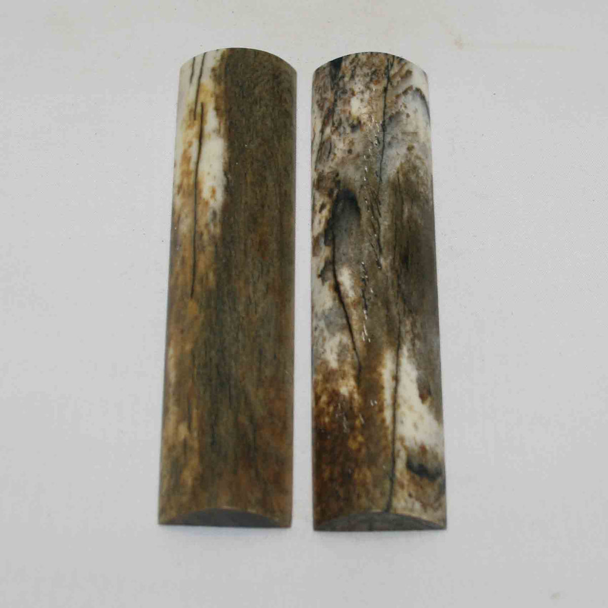 NB103NA104 Giraffe Bone Scales Size: 5.20" x 1.17" x 0.36" inch